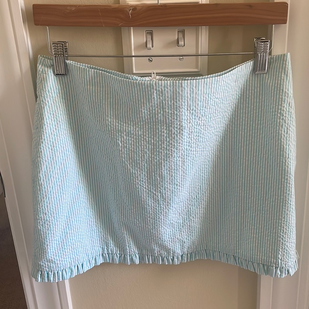 Lilly Pulitzer Seersucker Skirt